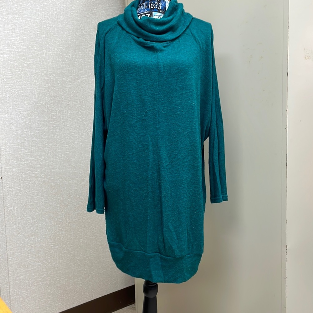 Lane Bryant, size 18/20, green, sweater dress